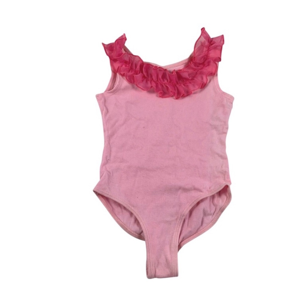 6-9 mos Ballet Hot pink snap button body suit